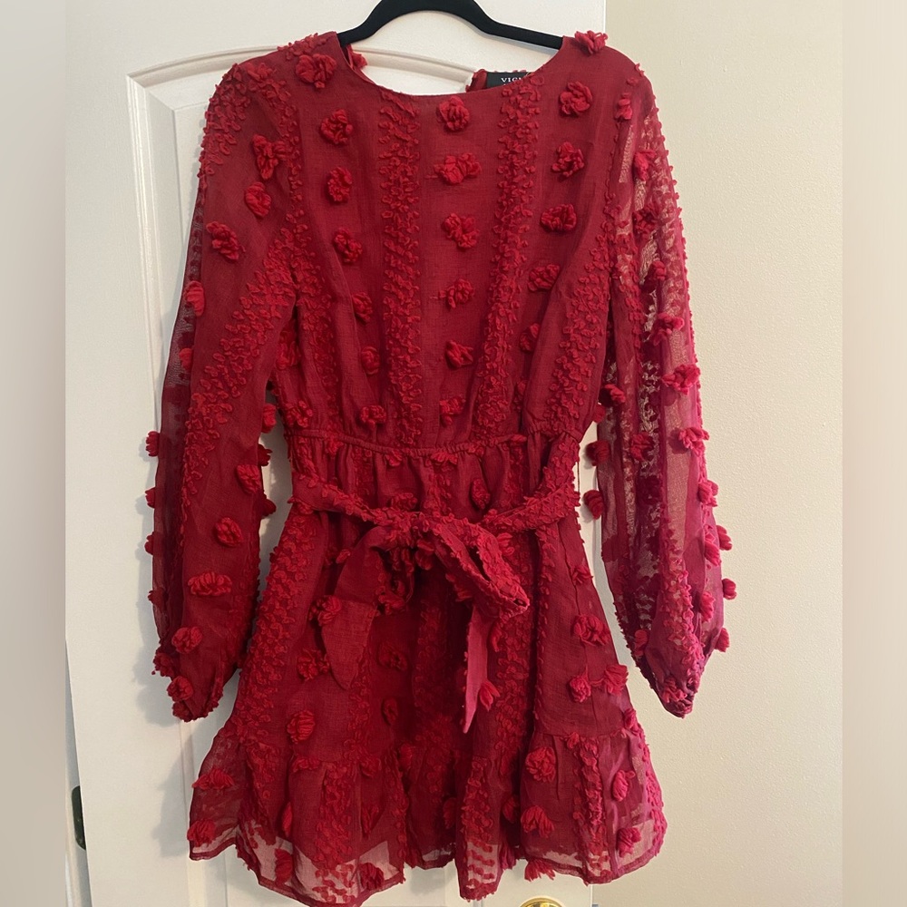 VICI COLLECTION Red Casual Dress ♥️
